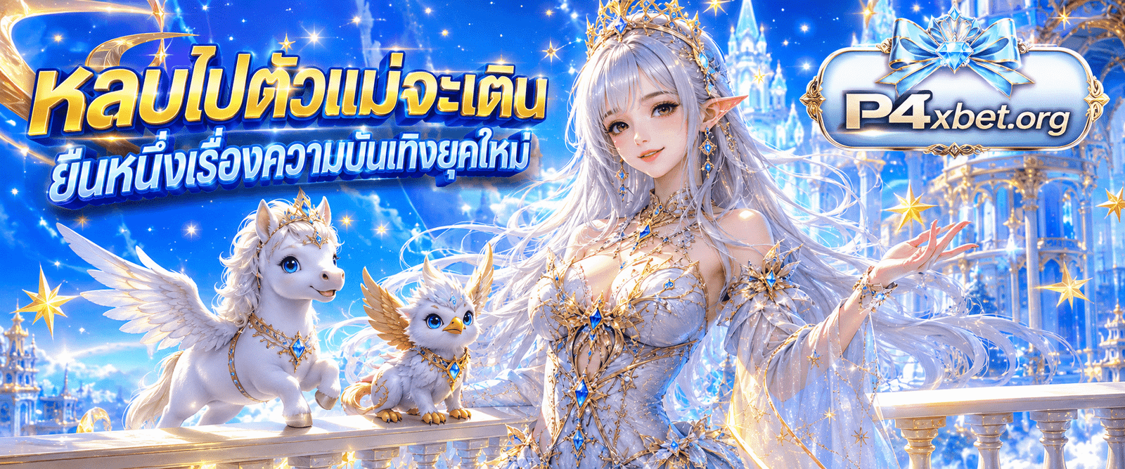แบนเนอร์ตัวมารดาค่ายเกมออนไลน์ ยืนหนึ่งเรื่องความบันเทิงยุคใหม่กับ P4XBET